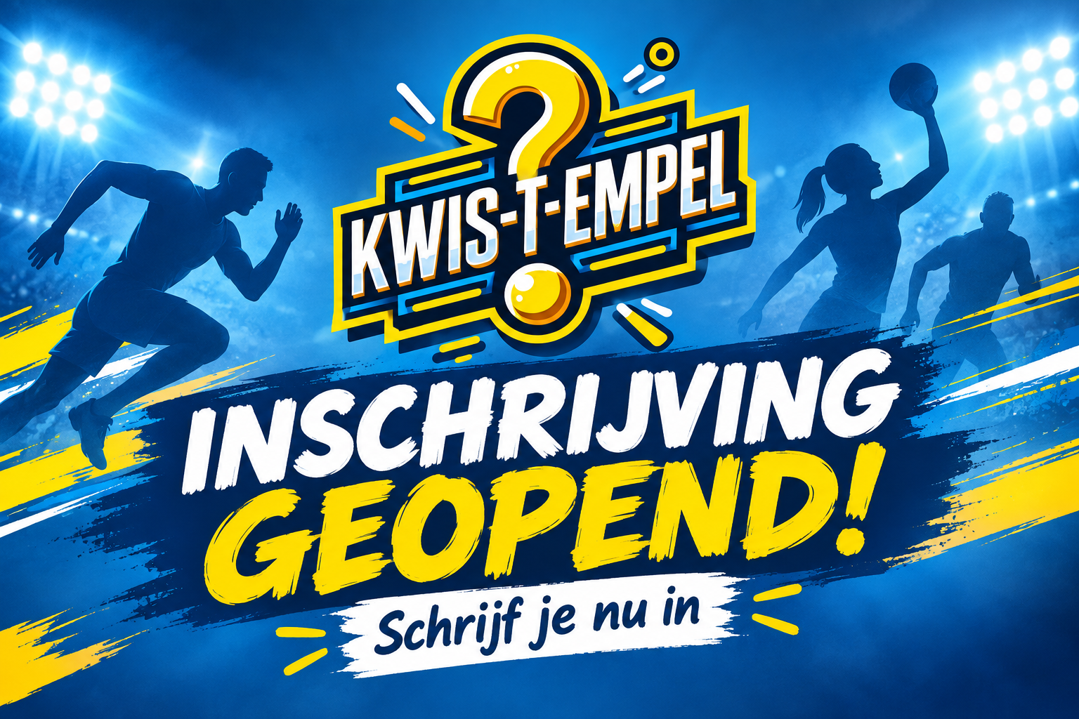 Inschrijving 2026 geopend